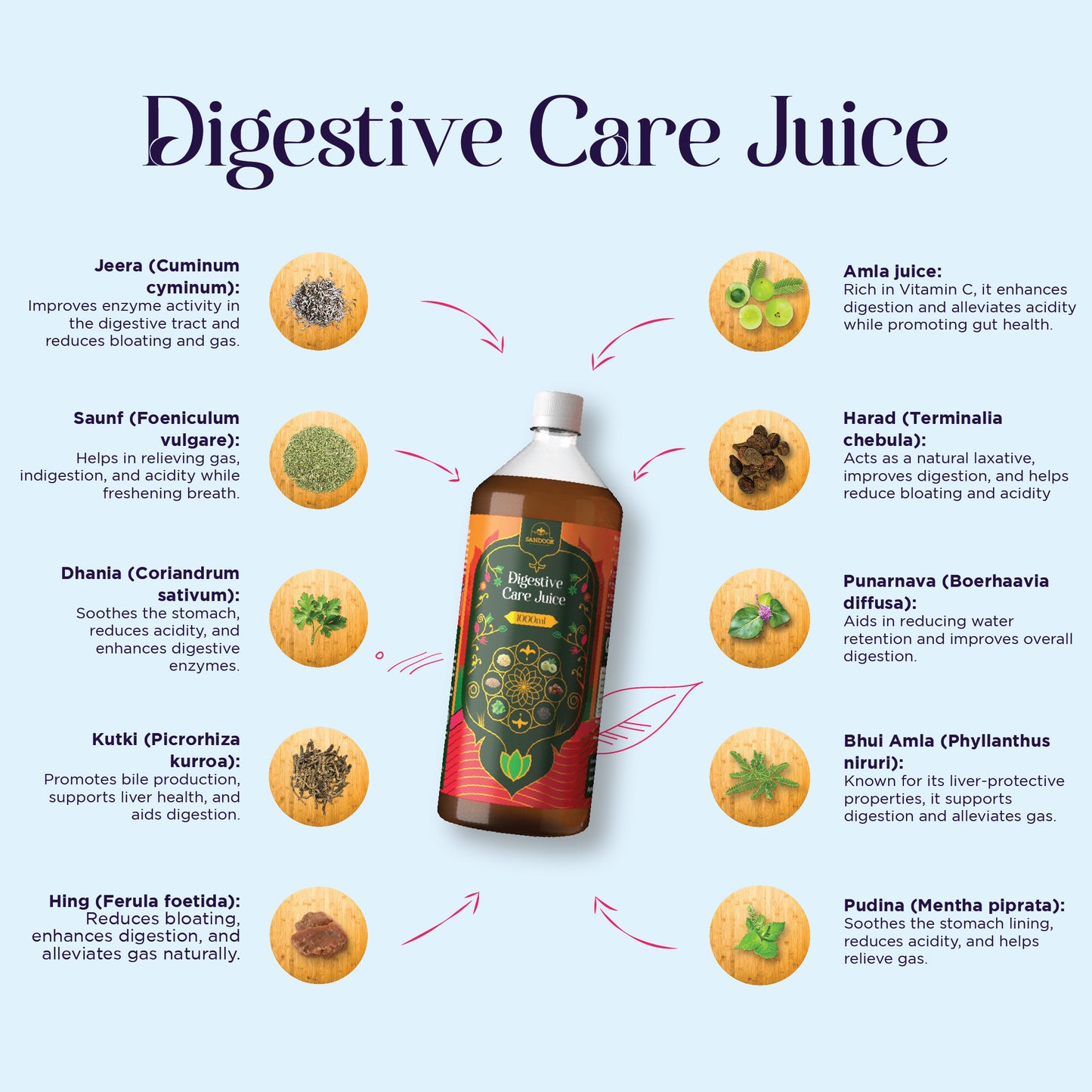 Sandook Digestive Care Juice